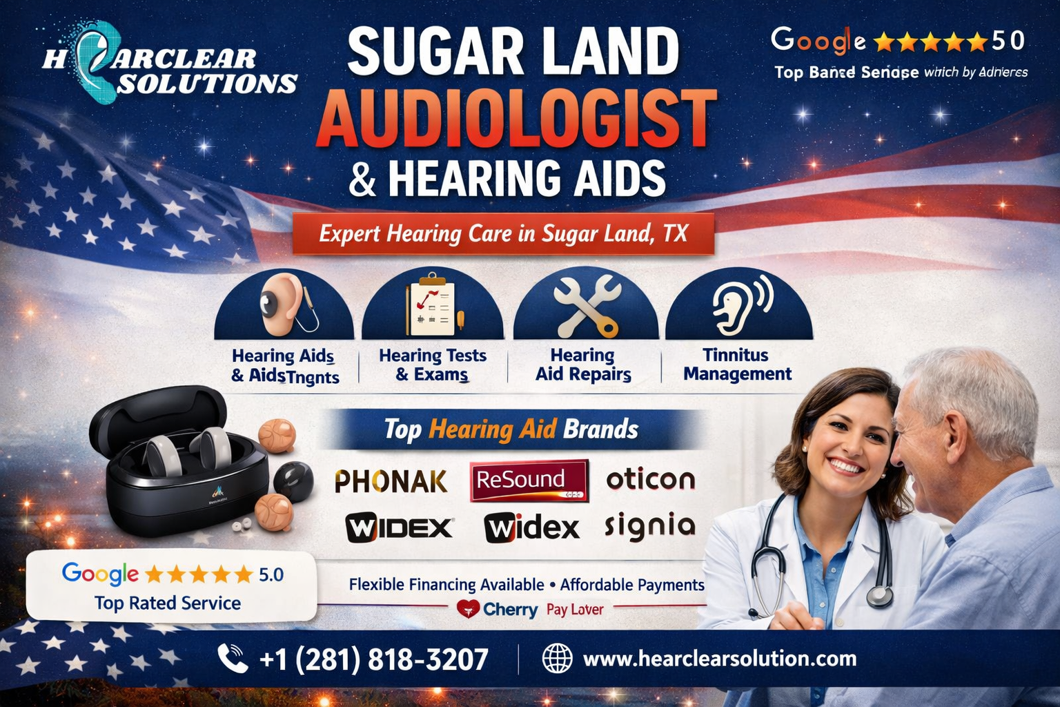 Audiologist in Sugar Land TX | Audiology Services for Hearing Aids