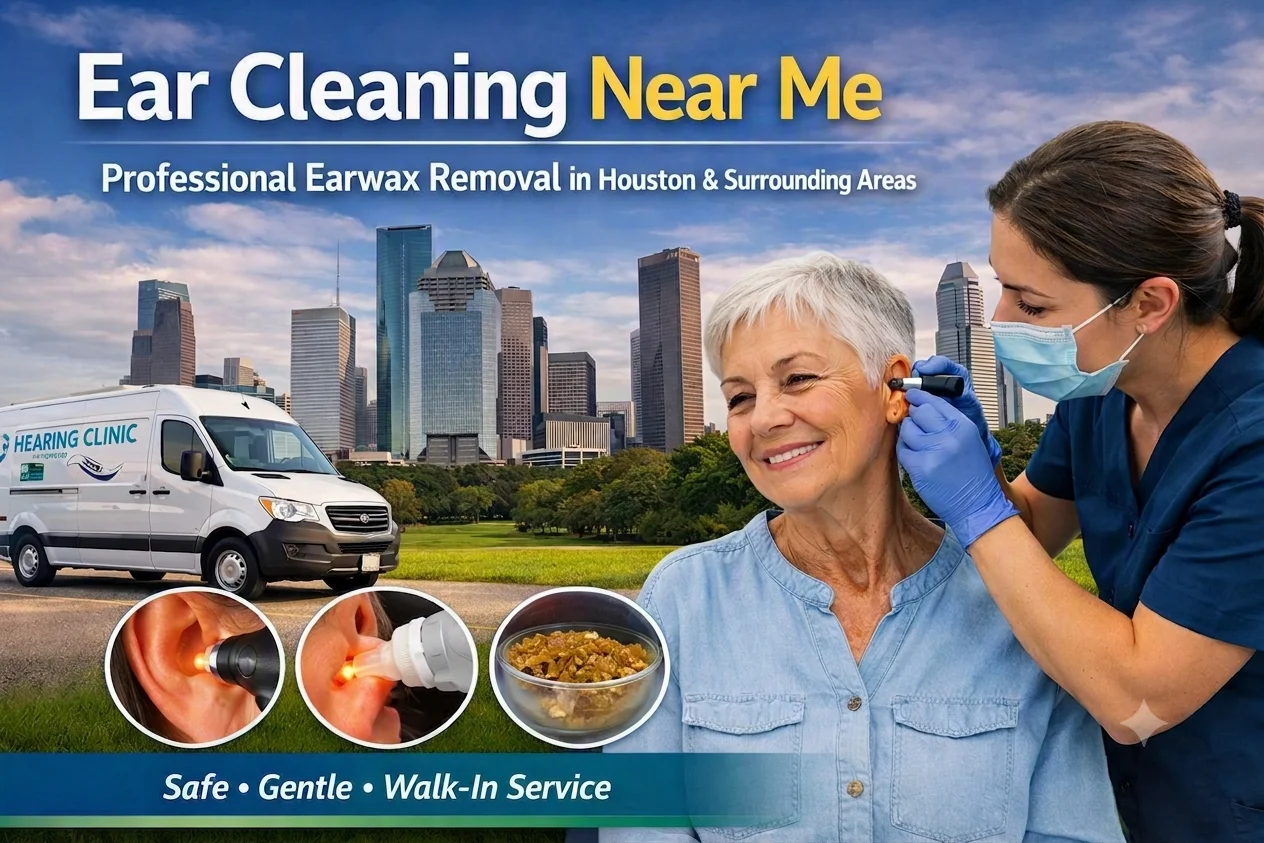 Ear Cleaning Near Me – Professional Earwax Removal in Houston & Surrounding Areas