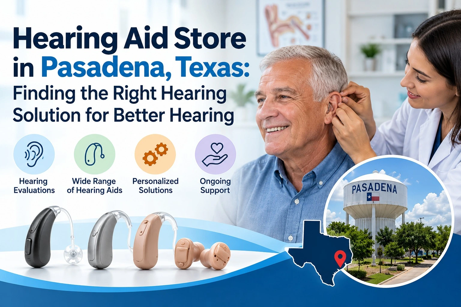 Hearing Aid Store in Pasadena, Texas: Finding the Right Hearing Solution for Better Hearing