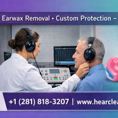Audiologist Near Me: Hearing Tests, Earwax Removal & Custom Protection in Houston, TX